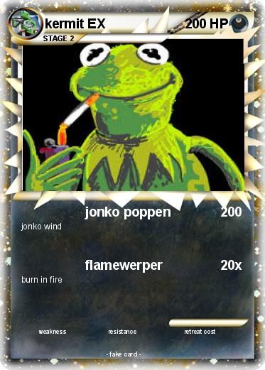 Pokemon kermit EX