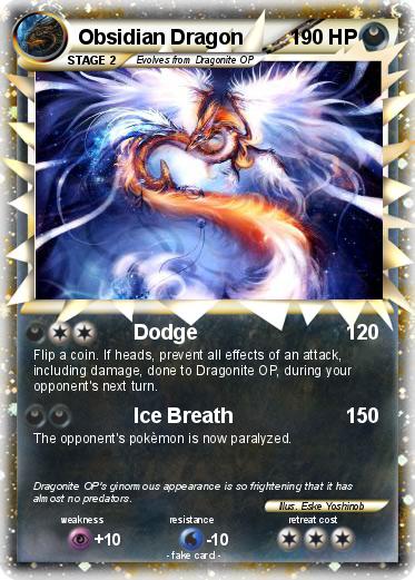 Pokemon Obsidian Dragon