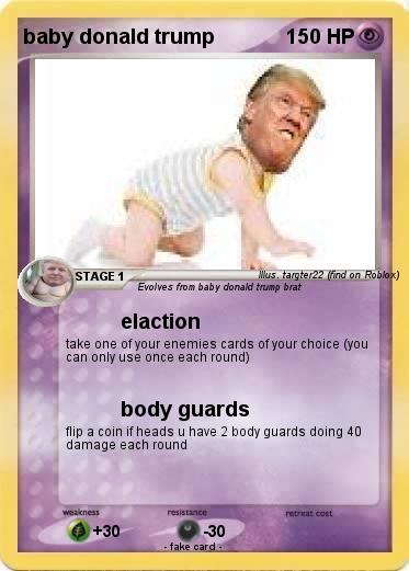 Pokemon baby donald trump