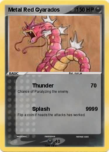 Pokemon Metal Red Gyarados