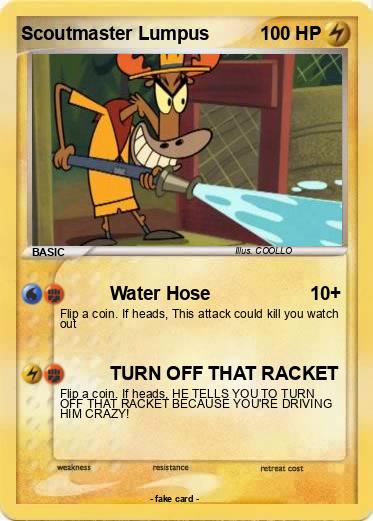 Pokemon Scoutmaster Lumpus