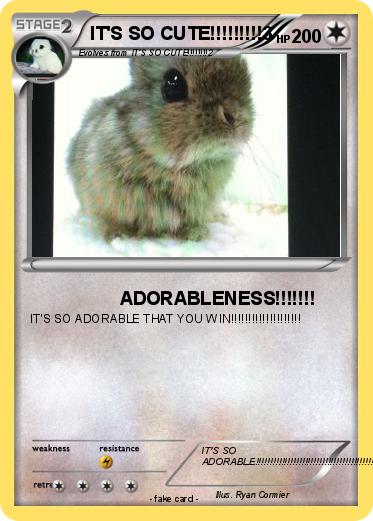Pokemon IT'S SO CUTE!!!!!!!!!3