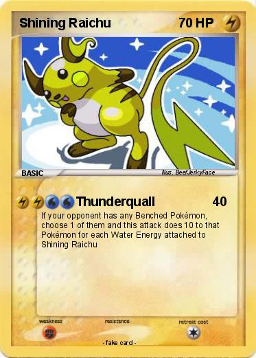 Pokemon Shining Raichu