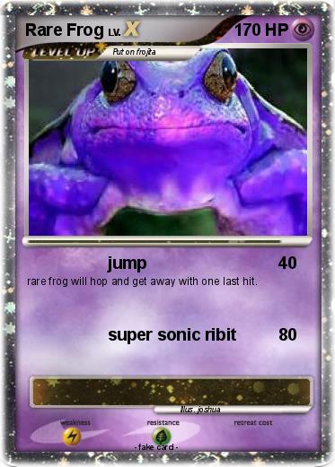Pokemon Rare Frog