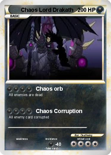 Pokemon Chaos Lord Drakath