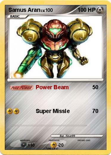 Pokemon Samus Aran