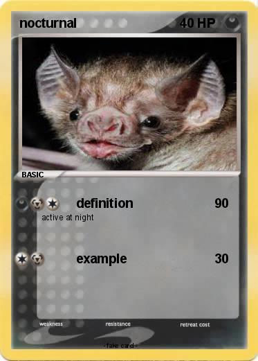 Pokemon nocturnal