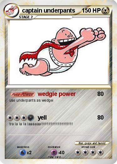 Pokemon captain underpants