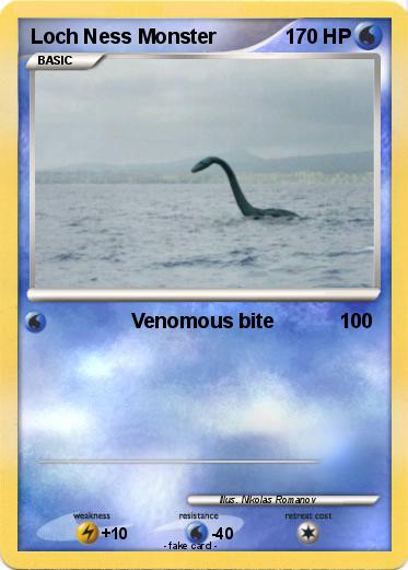 Pokemon Loch Ness Monster