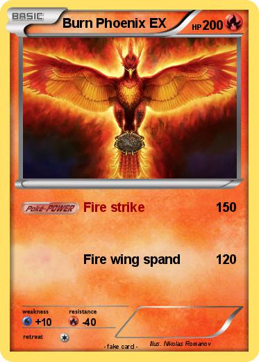 Pokemon Burn Phoenix EX