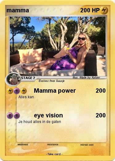 Pokemon mamma