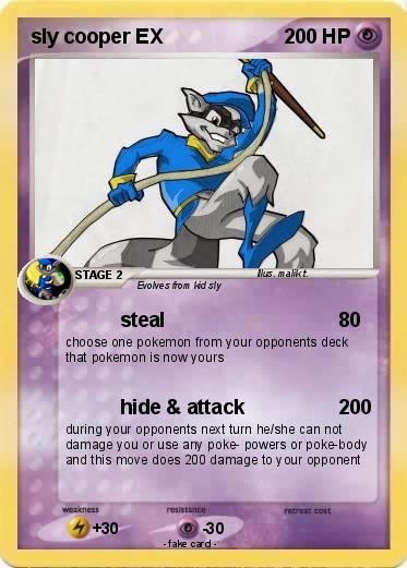 Pokemon sly cooper EX