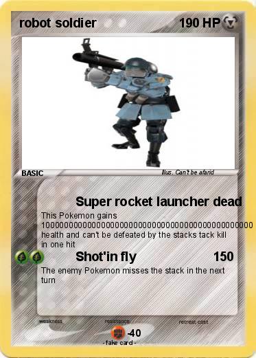 Pokemon robot soldier
