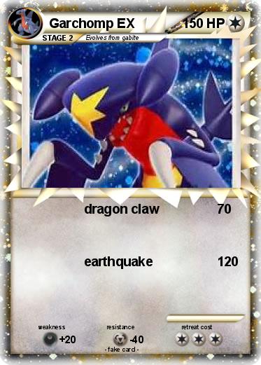 Pokemon Garchomp EX