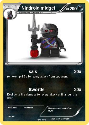 Pokemon Nindroid midget