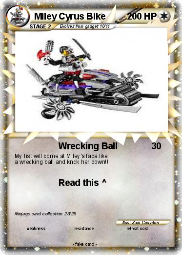 Pokemon Miley Cyrus Bike