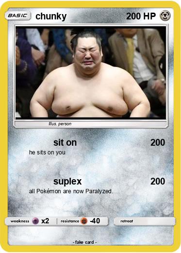 Pokemon chunky