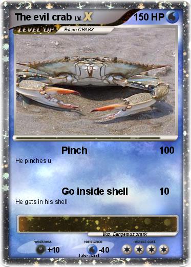 Pokemon The evil crab