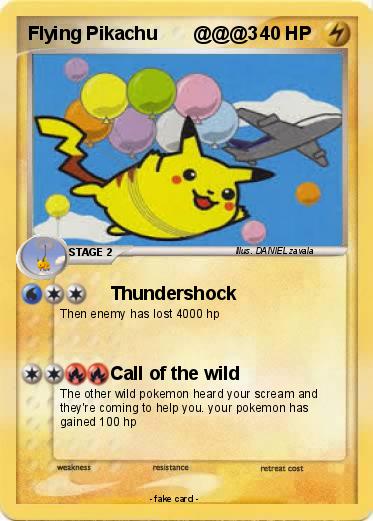 Pokemon Flying Pikachu       @@@3