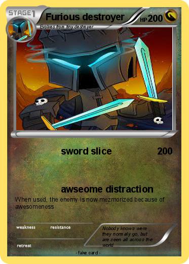 Pokemon Furious destroyer