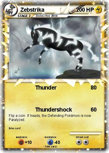 Pokemon Zebstrika