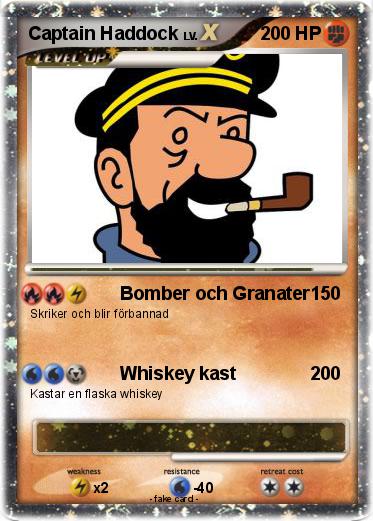 Pokemon Captain Haddock