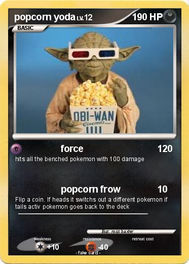 Pokemon popcorn yoda