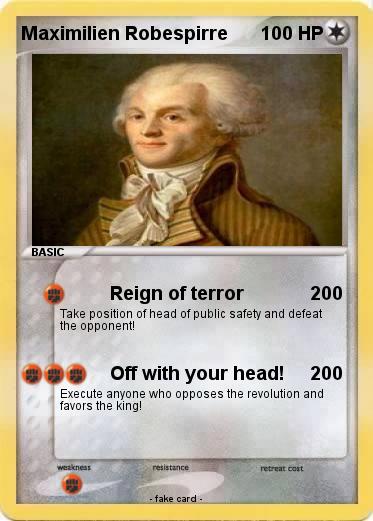 Pokemon Maximilien Robespirre
