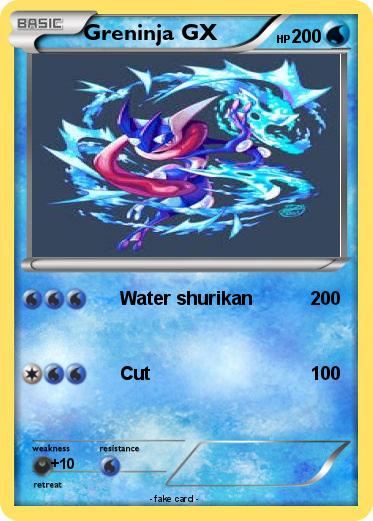 Pokemon Greninja GX