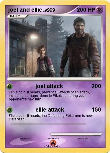 Pokemon joel and ellie