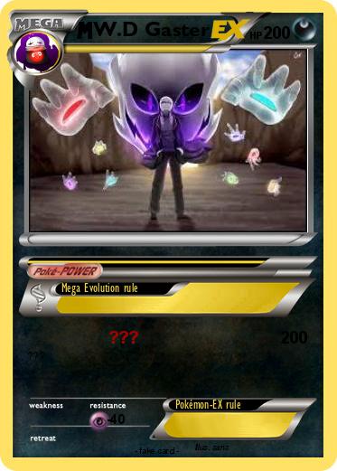 Pokemon W.D Gaster