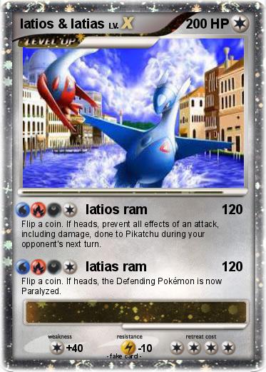Pokemon latios & latias