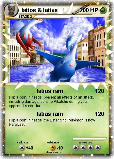 Pokemon latios & latias