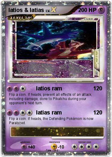 Pokemon latios & latias