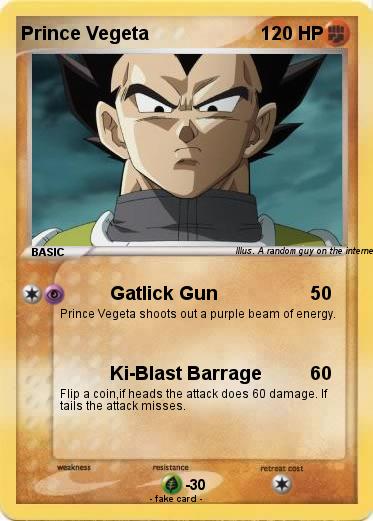 Pokemon Prince Vegeta