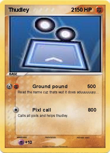 Pokemon Thudley                            21