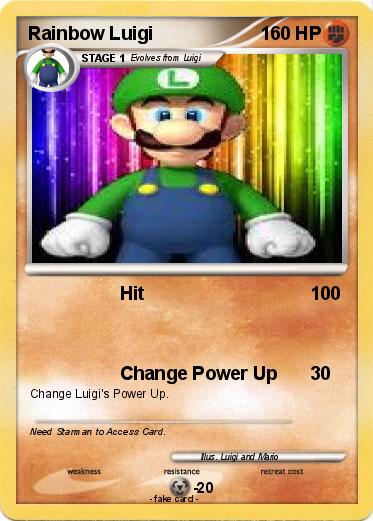 Pokemon Rainbow Luigi
