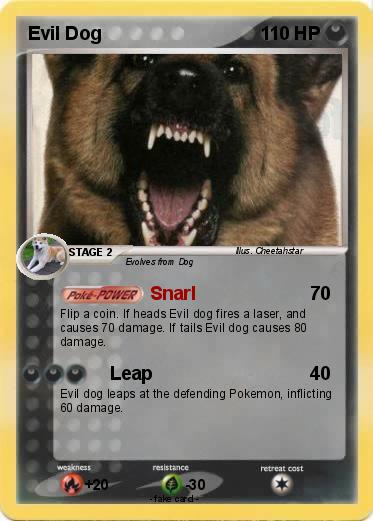 Pokemon Evil Dog