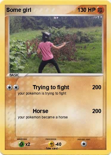 Pokemon Some girl