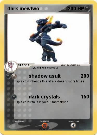 Pokemon dark mewtwo