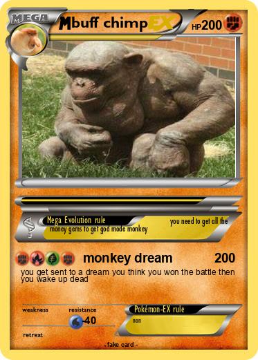 Pokemon buff chimp