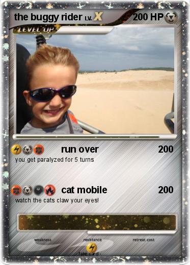 Pokemon the buggy rider