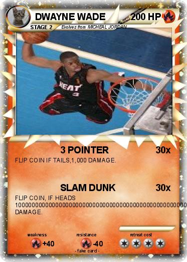 Pokemon DWAYNE WADE