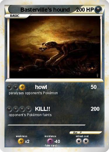 Pokemon Basterville's hound