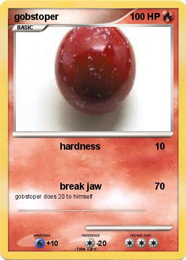 Pokemon gobstoper