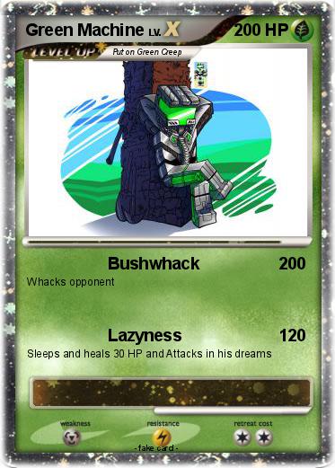 Pokemon Green Machine