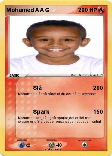 Pokemon Mohamed A A G
