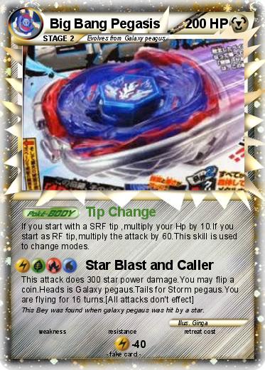 Pokemon Big Bang Pegasis