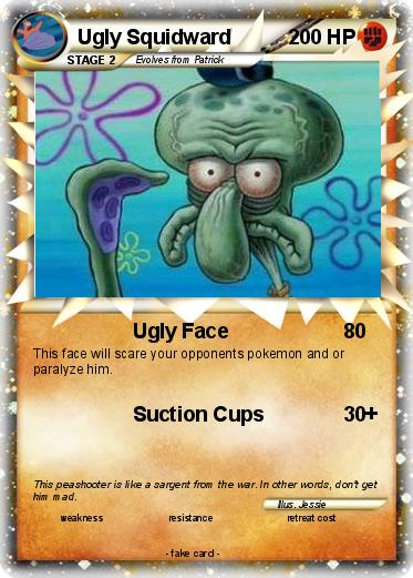 Pokemon Ugly Squidward