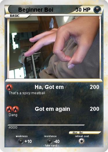 Pokemon Beginner Boi